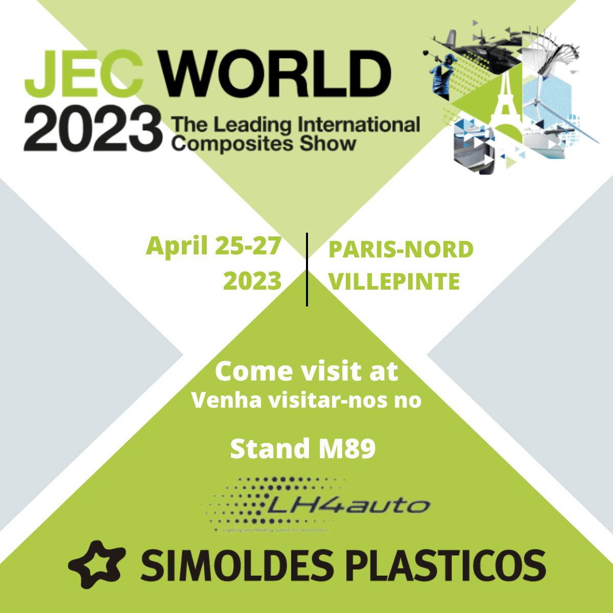 Simoldes Plastics marcou presença na JEC 2023
