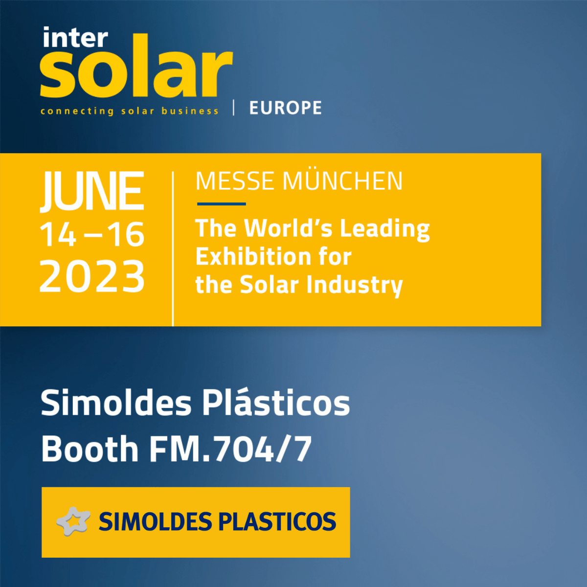 Simoldes Plásticos marcou presença na Intersolar 2023